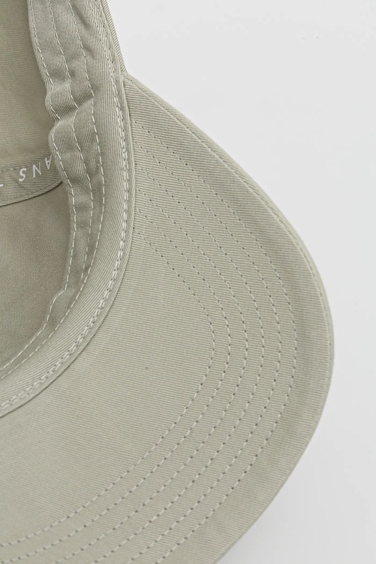 Tommy Jeans czapka z daszkiem bawełniana zielony AM0AM12020