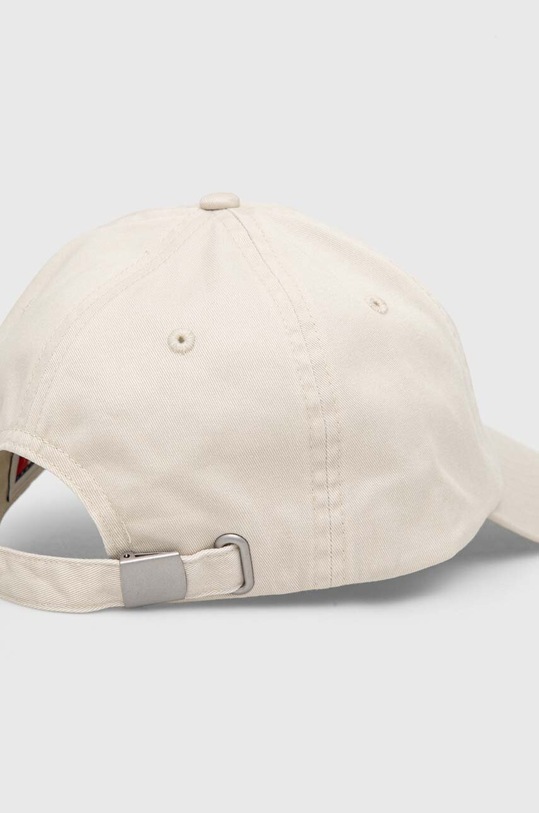 Akcesoria Tommy Jeans czapka z daszkiem bawełniana AM0AM12020 beżowy