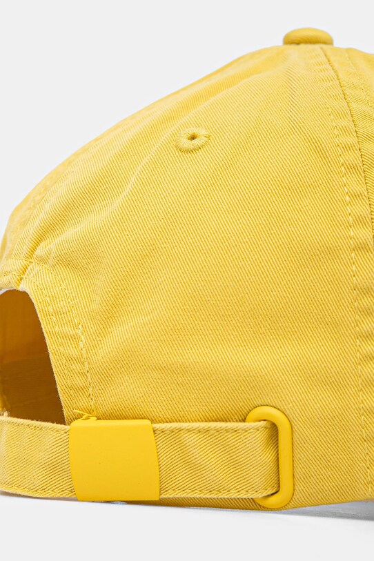 Accessori Tommy Jeans berretto da baseball in cotone AM0AM12020 giallo
