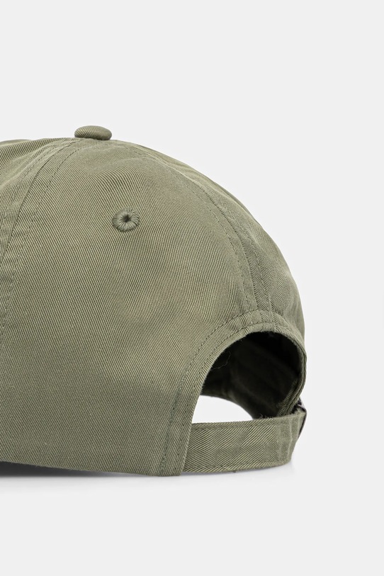 Akcesoria Tommy Jeans czapka z daszkiem bawełniana AM0AM12020 zielony