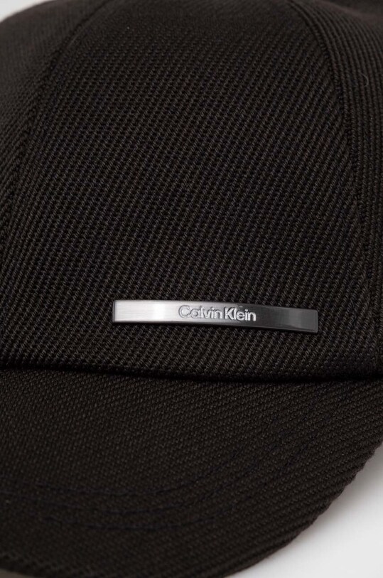 Kapa s šiltom Calvin Klein K50K511309 črna SS24