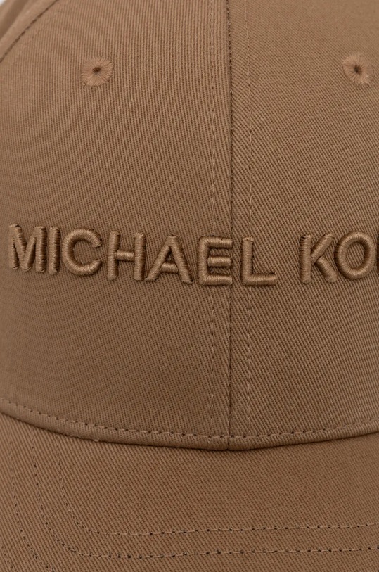 Pamučna kapa sa šiltom Michael Kors CH3002Y35Z smeđa SS25