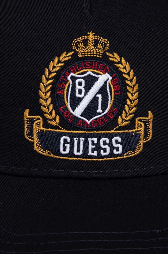 Guess czapka z daszkiem bawełniana M4RZ09.WF8V0 granatowy SS24