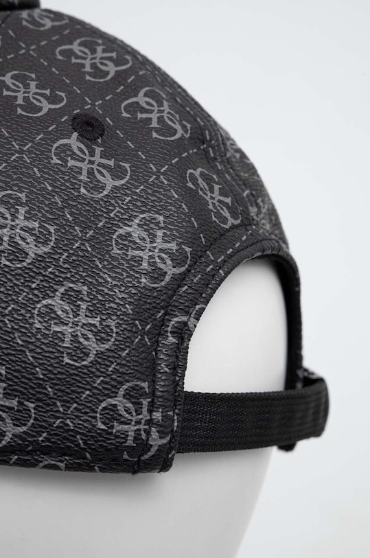 Guess czapka z daszkiem MITO AM5042.POL01 czarny SS24