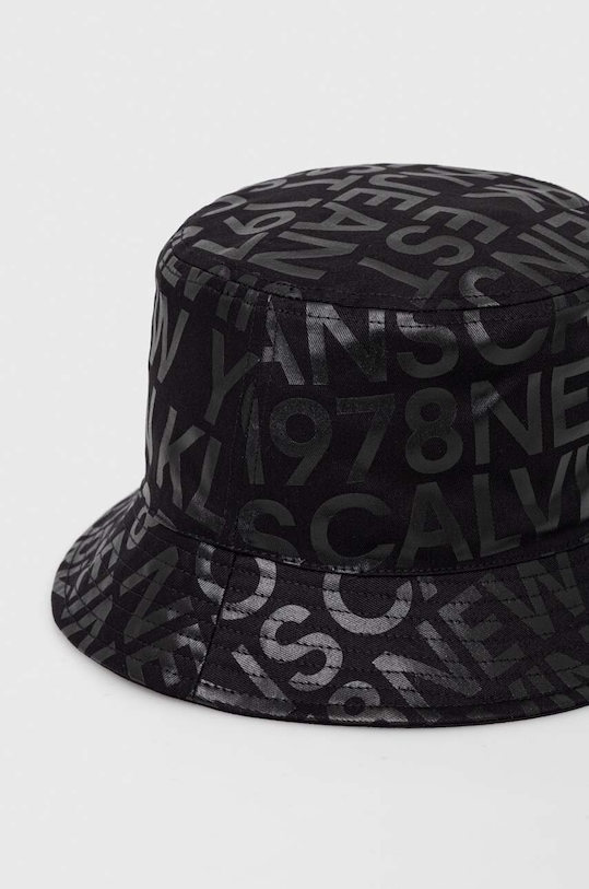 Calvin Klein Jeans kapelusz dwustronny bawełniany K50K511426 czarny SS24