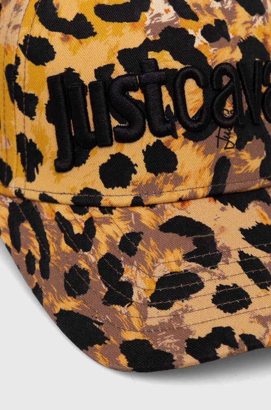 Akcesoria Just Cavalli czapka z daszkiem bawełniana 76QAZK30.ZG250 multicolor