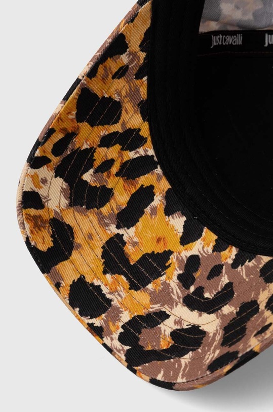 Just Cavalli czapka z daszkiem bawełniana multicolor 76QAZK30.ZG250