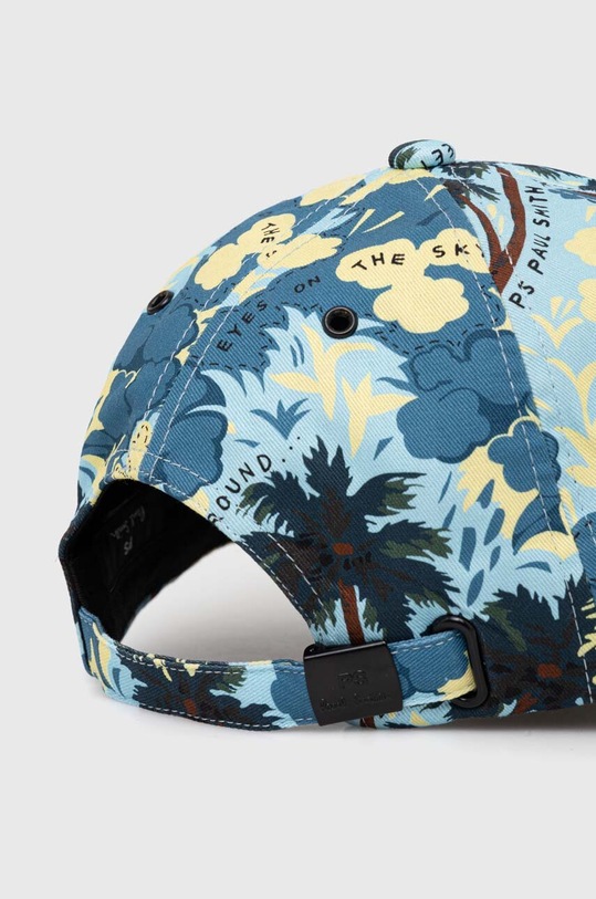 Akcesoria PS Paul Smith czapka z daszkiem bawełniana M2A.987DT.M921 niebieski