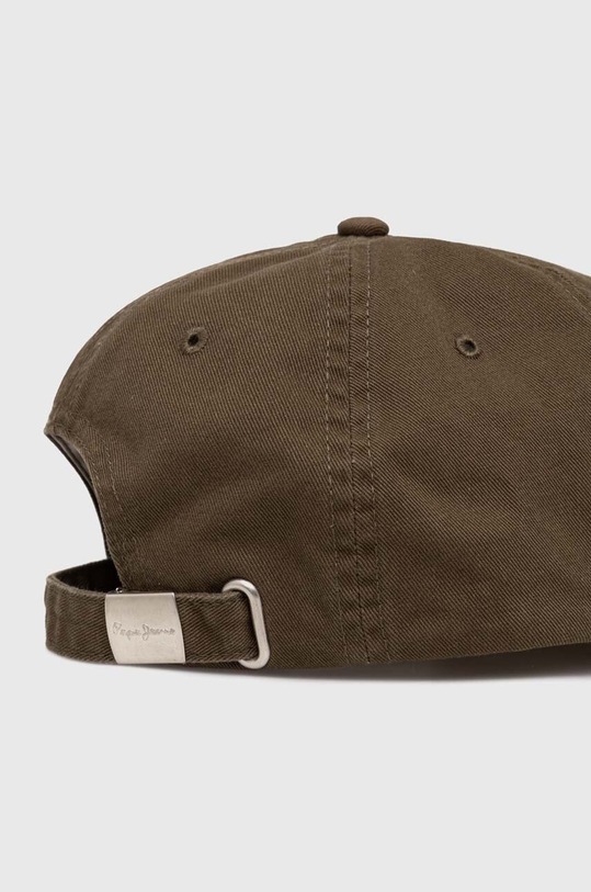 Doplňky Bavlněná baseballová čepice Pepe Jeans NATE PM040534 zelená