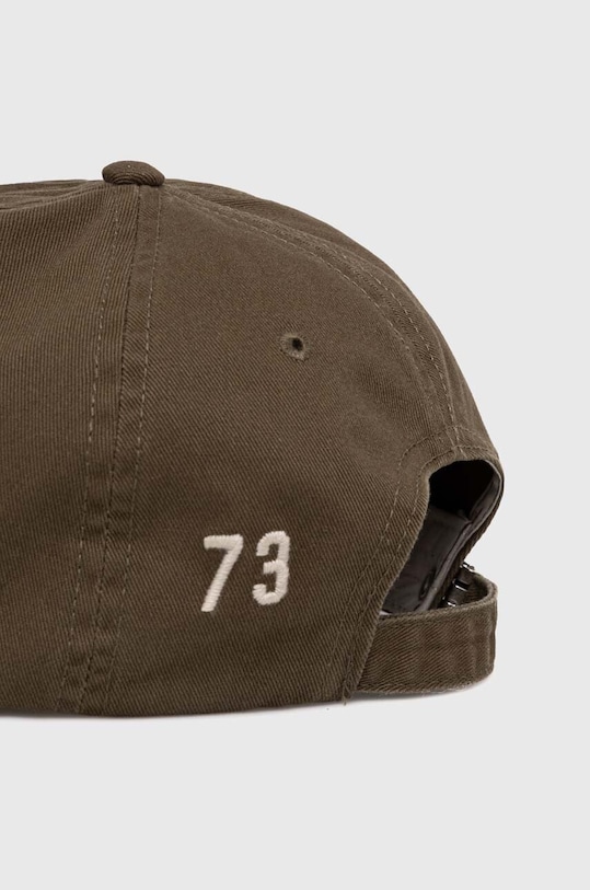 Pepe Jeans șapcă de baseball din bumbac verde PM040534