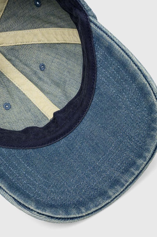 Polo Ralph Lauren czapka z daszkiem jeansowa niebieski 710935283