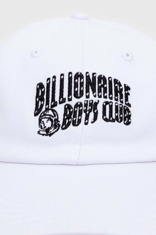 Βαμβακερό καπέλο του μπέιζμπολ Billionaire Boys Club Arch Logo Curved BC016 λευκό SS24