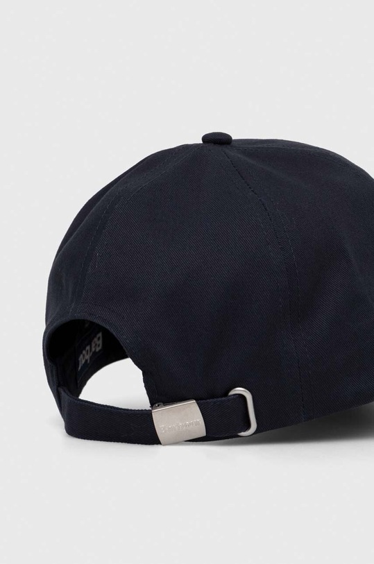 Akcesoria Barbour czapka z daszkiem bawełniana MHA0840 granatowy
