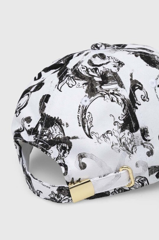Accesorii Versace Jeans Couture șapcă de baseball din bumbac 76GAZK10.ZG267 alb