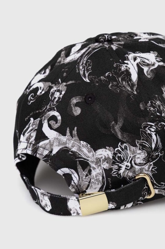 Accesorii Versace Jeans Couture șapcă de baseball din bumbac 76GAZK10.ZG267 negru