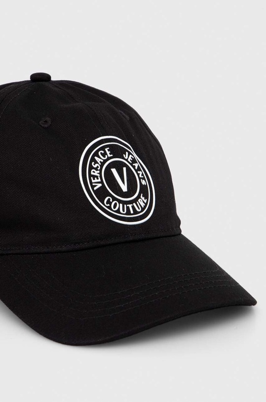 Versace Jeans Couture pamut baseball sapka 76GAZK26.ZG205 fekete SS24