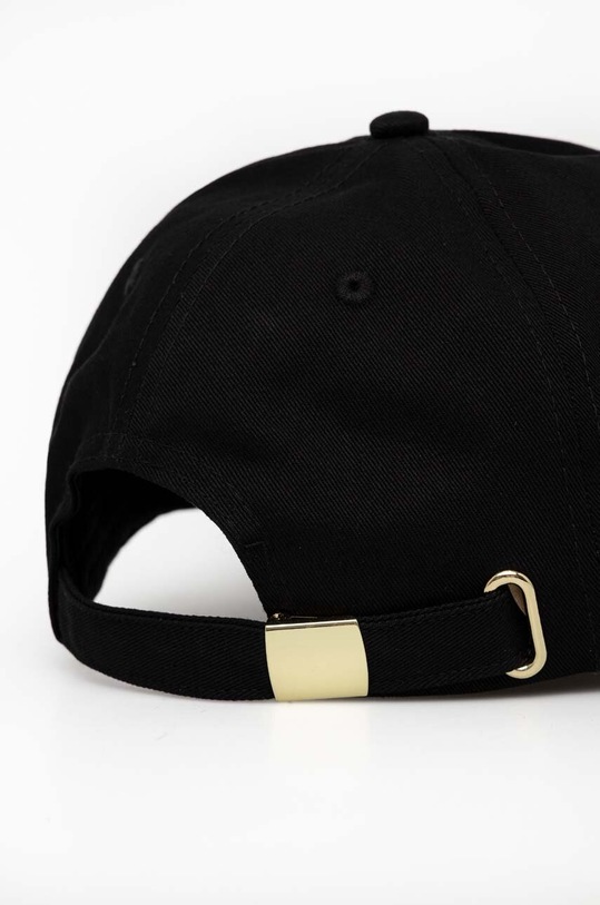 Akcesoria Versace Jeans Couture czapka z daszkiem bawełniana 76GAZK32.ZG207 czarny