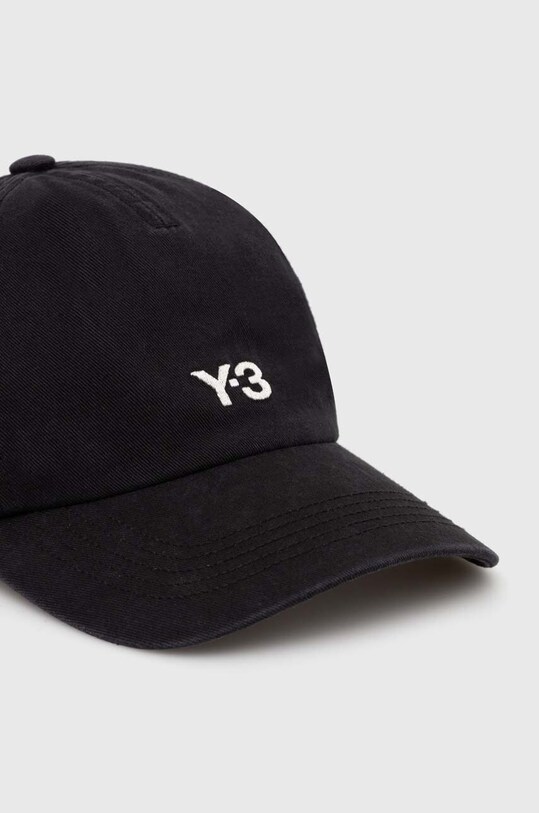 Y-3 cotton baseball cap Dad Cap IN2391 black SS24