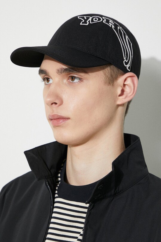 Y-3 baseball cap Morphed Cap Planet friendly black IR5773