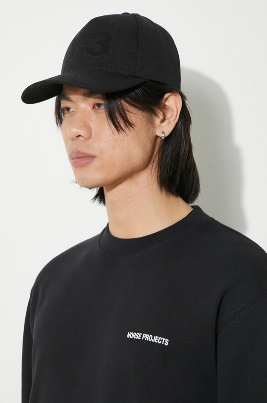 Y-3 sapca Logo Cap IY0104 negru