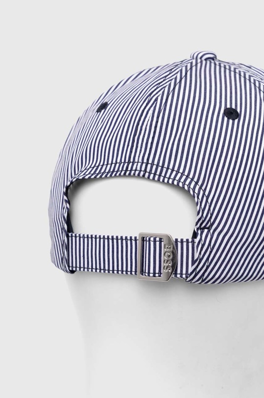 Akcesoria BOSS czapka bawełniana 50513203 granatowy