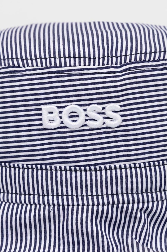 BOSS kapelusz bawełniany 50513211 granatowy SS24