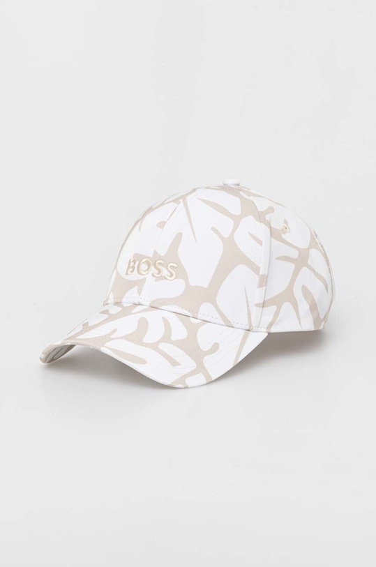 BOSS czapka z daszkiem pozostałe biały 50515689