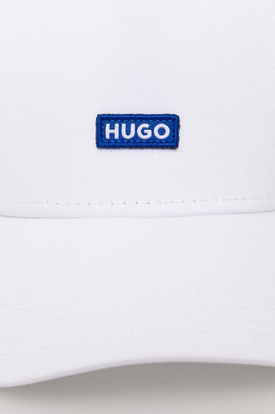 Bavlnená šiltovka Hugo Blue 50522266 biela SS24