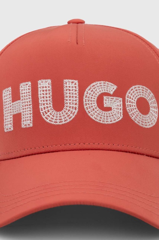 HUGO czapka z daszkiem 50515963 różowy SS24