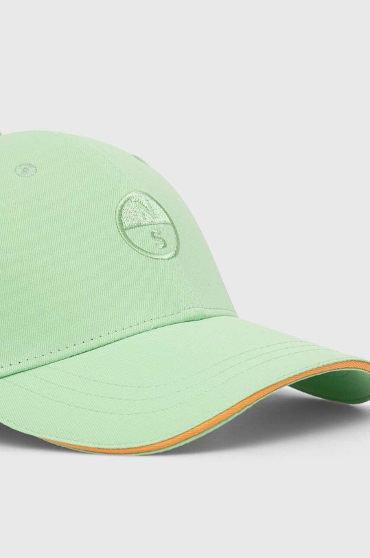 North Sails berretto da baseball in cotone 623261 verde SS24