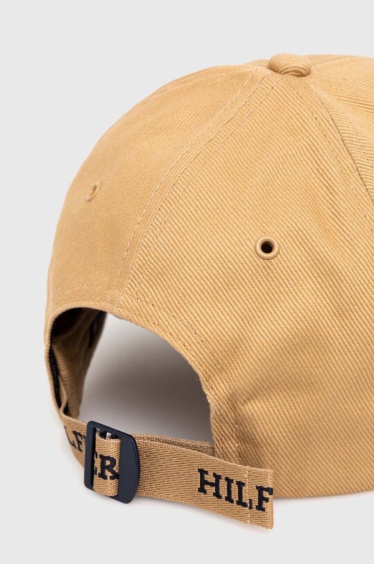 Doplnky Bavlnená šiltovka Tommy Hilfiger AM0AM12300 béžová