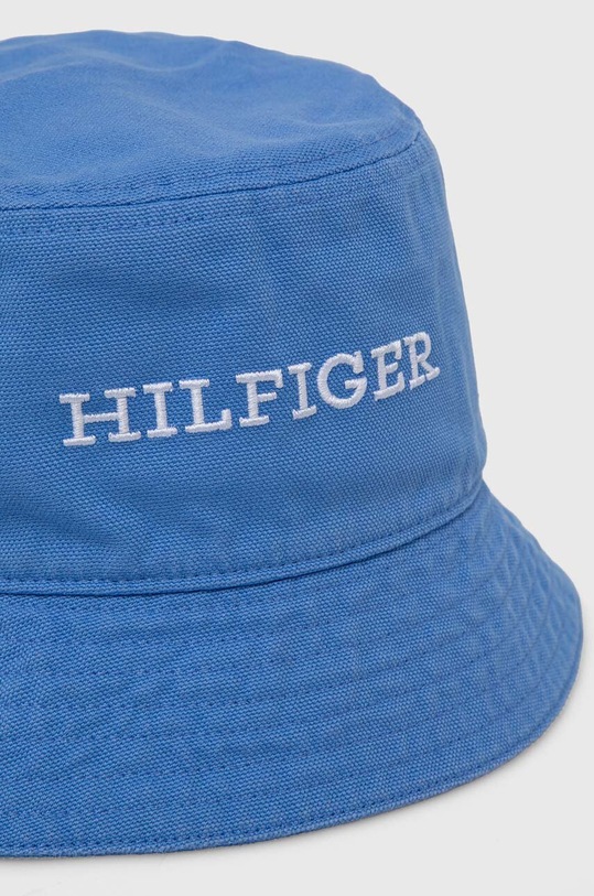 Tommy Hilfiger pamut sapka AM0AM12302 kék SS24