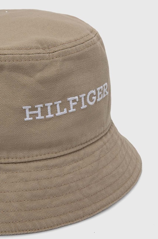 Tommy Hilfiger kapelusz bawełniany AM0AM12302 beżowy SS24