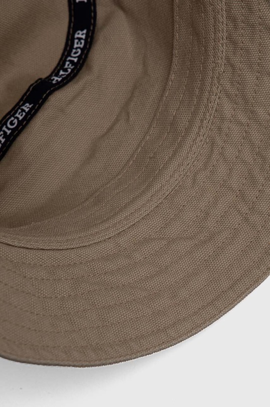 Tommy Hilfiger kapelusz bawełniany beżowy AM0AM12302