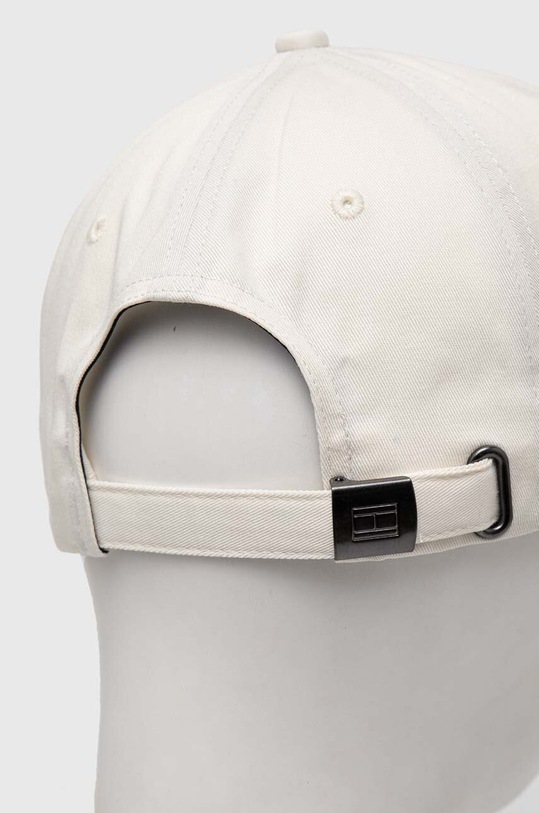 Akcesoria Tommy Hilfiger czapka z daszkiem bawełniana AM0AM12304 biały