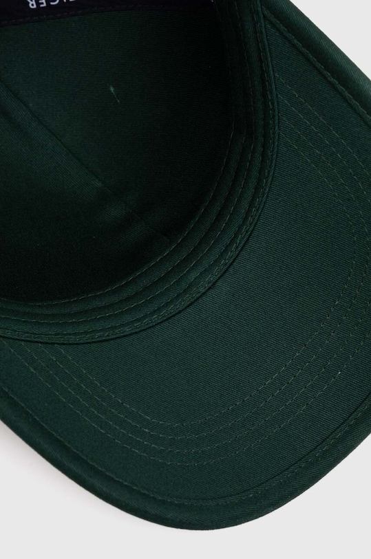 Tommy Hilfiger czapka z daszkiem bawełniana zielony AM0AM12304