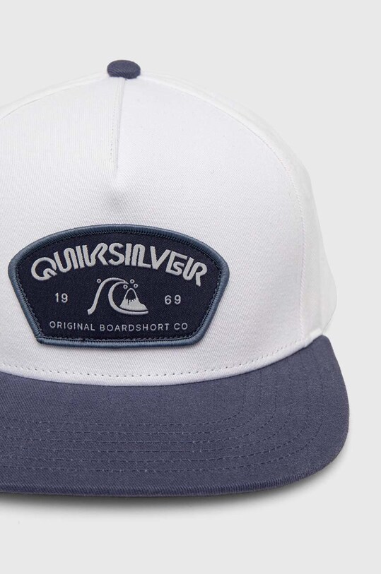Бавовняна бейсболка Quiksilver AQYHA05387 білий SS24