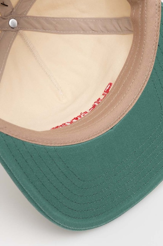 Quiksilver czapka z daszkiem bawełniana beżowy AQYHA05388