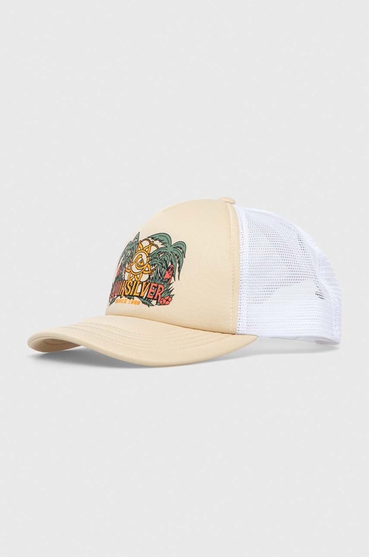 Kapa sa šiltom Quiksilver print bež AQYHA05376