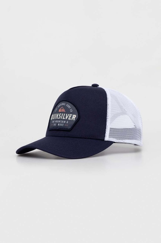 Quiksilver czapka z daszkiem aplikacja granatowy AQYHA05434