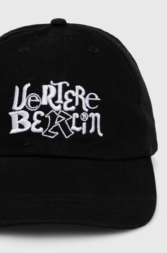 Бавовняна бейсболка Vertere Berlin NETWORK VER.C41 чорний SS24