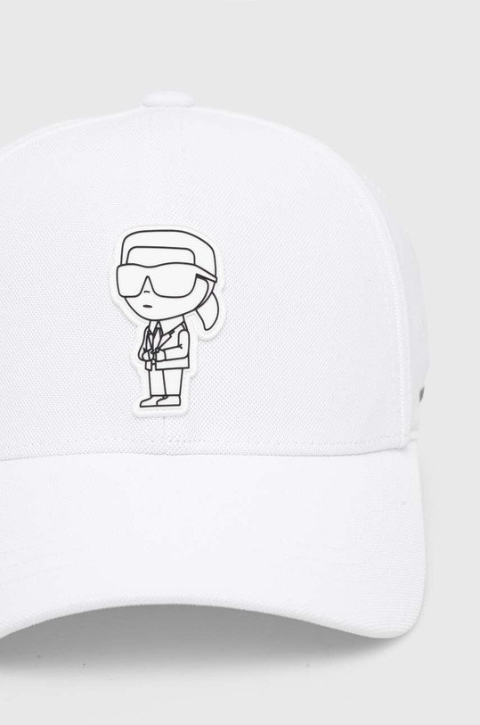 Karl Lagerfeld sapca 542118.805611 alb SS24