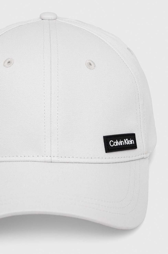 Calvin Klein czapka z daszkiem bawełniana K50K510487 biały SS24