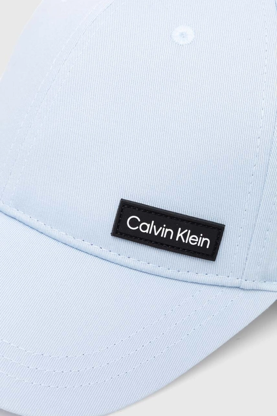 Аксесуари Бавовняна бейсболка Calvin Klein K50K510487 блакитний