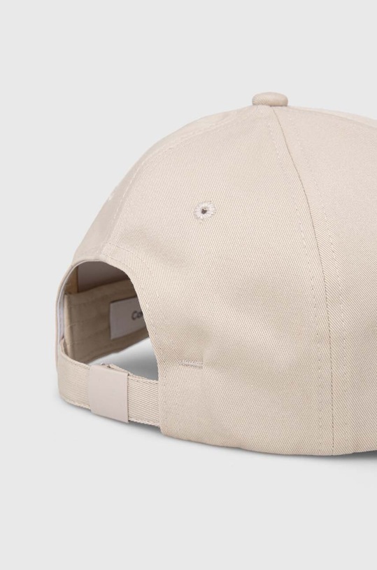Doplňky Bavlněná baseballová čepice Calvin Klein KM0KM00983 béžová