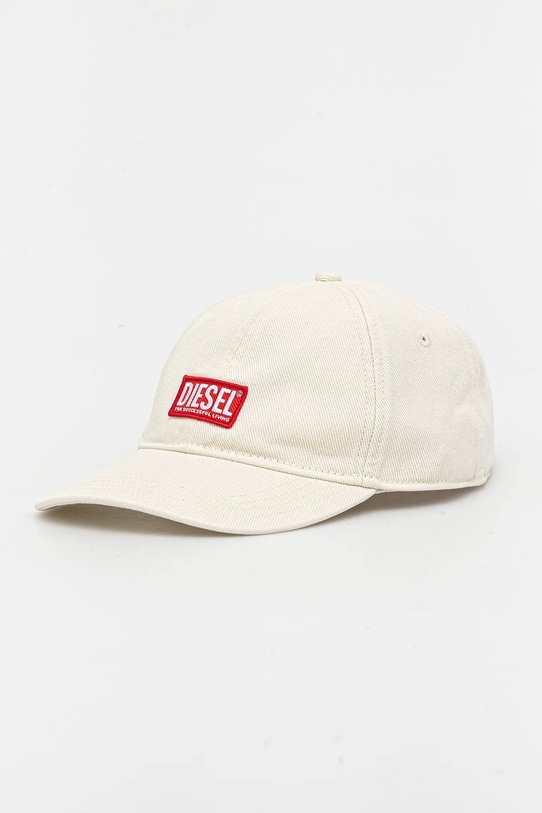 Bavlnená šiltovka Diesel bavlna béžová A11360.0BLAA