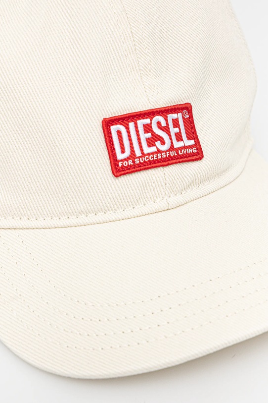 Βαμβακερό καπέλο του μπέιζμπολ Diesel A11360.0BLAA μπεζ AA00