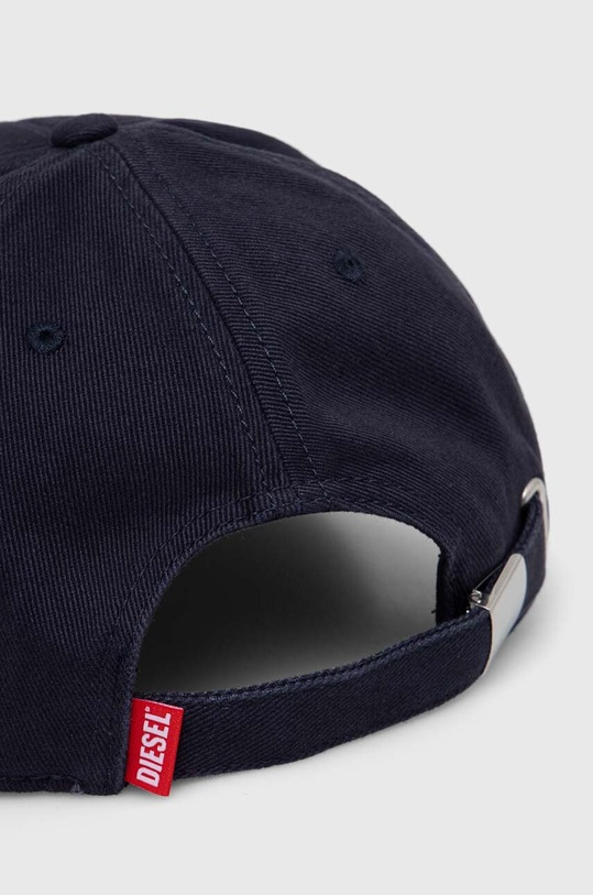 Doplňky Bavlněná baseballová čepice Diesel CORRY-JACQ-WASH A11360.0BLAA námořnická modř