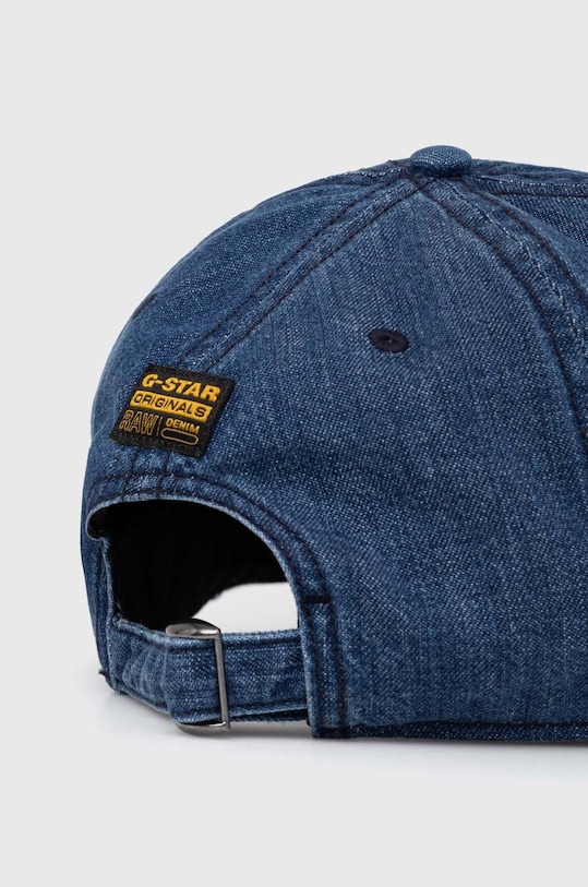 G-Star czapka z daszkiem bawełniana D24313.D252 niebieski SS24