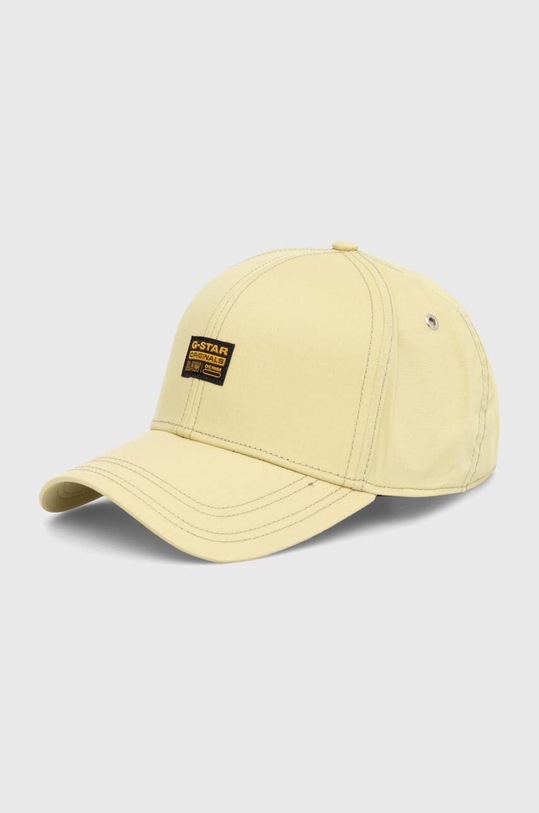 G-Star czapka z daszkiem aplikacja zielony D03219.D308